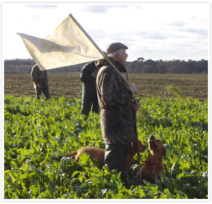 Large image of beaters in action at Willey Park