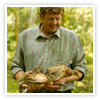 Image of Philip with poults at Willey Park